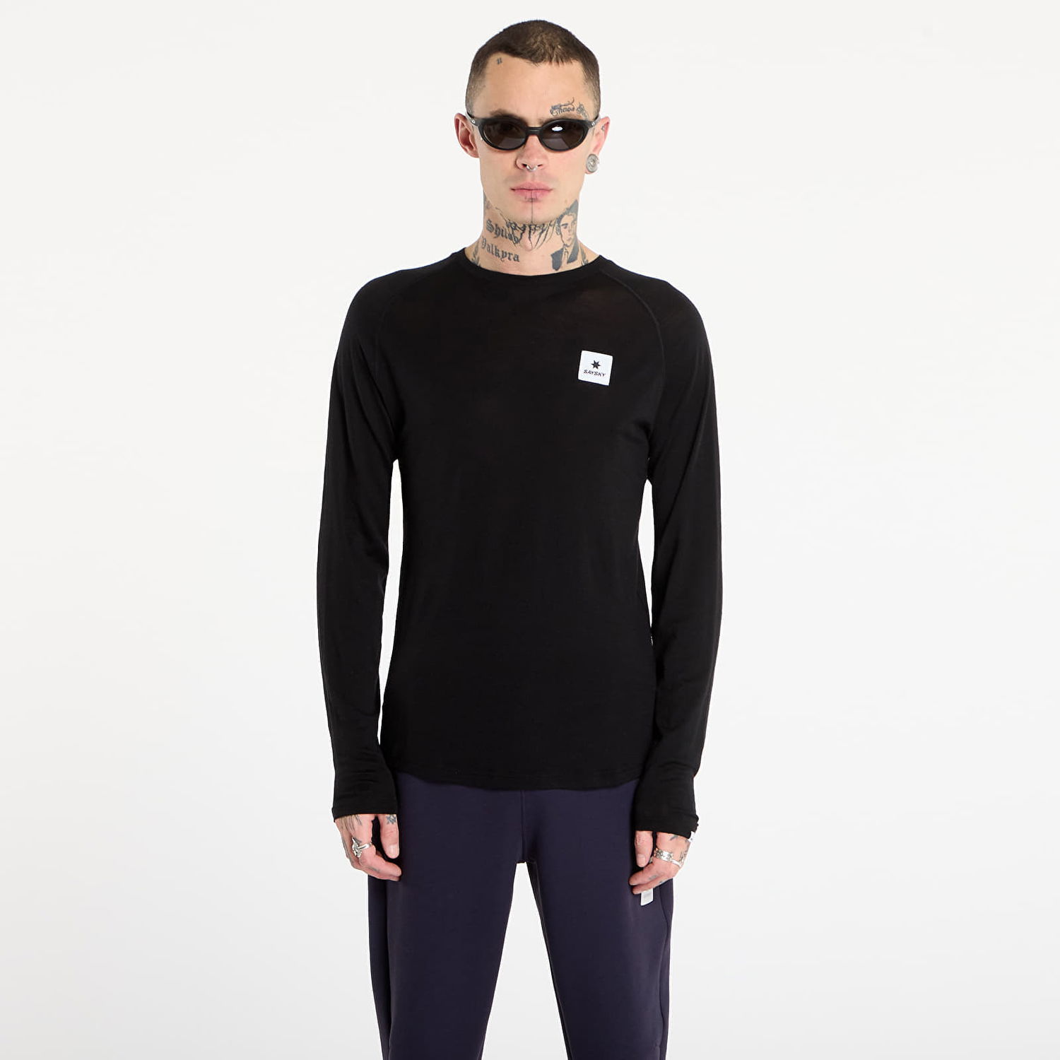 Tričko Saysky Merino 165 Base Layer Long Sleeve Čierna | XMRLS40C901, 0