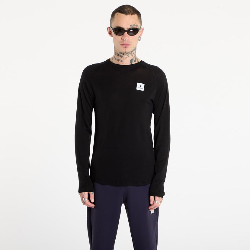 Tričko Saysky Merino 165 Base Layer Long Sleeve Čierna | XMRLS40C901