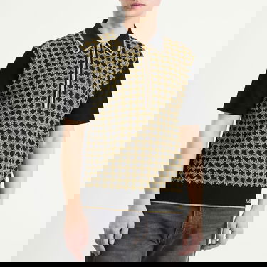 Polo tričko AMIRI Ma Quad Zip Polo Rôznofarebný | AMKNPO1072-BLK, 2