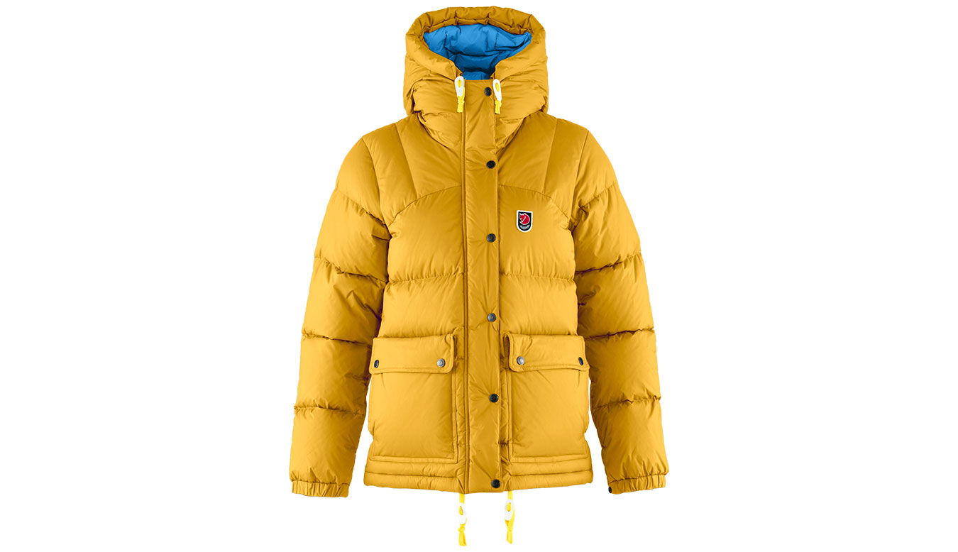 Prešívaná bunda FJÄLLRÄVEN Expedition Down Lite Jacket Žltá | F89995-161-525, 1