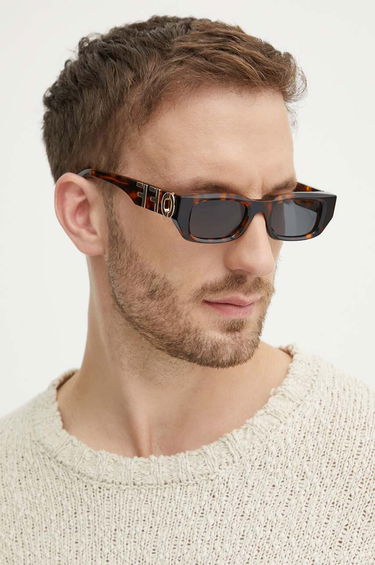 Slnečné okuliare Off-White Off-White Logo Sunglasses Hnedá | OERI124.496007, 4