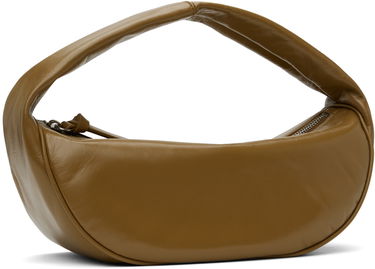 Kabelka BY FAR Creased Leather Shoulder Bag Hnedá | MWBSB005LL002BR044PL, 1