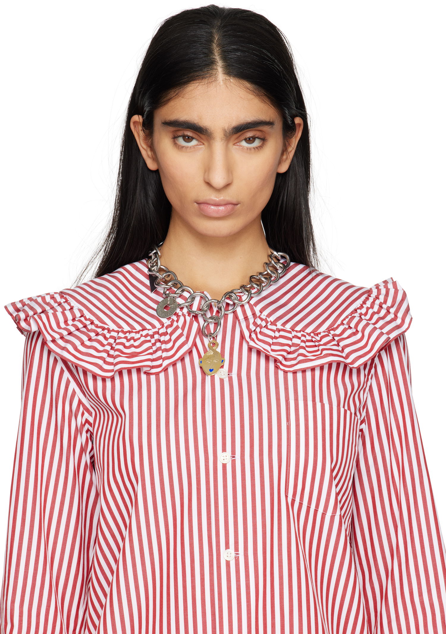 Náhrdelník Chopova Lowena Chopova Lowena Loves You Charm Necklace Metalická | 6589, 1