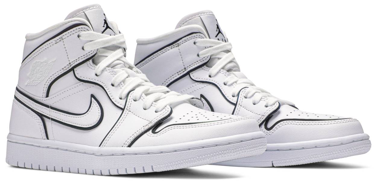 Tenisky a topánky Jordan Air Jordan 1 Mid SE "Iridescent Trim" W Biela | CK6587-100, 1