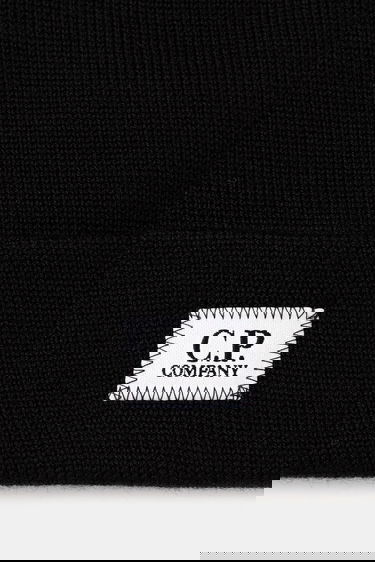 Kulicha C.P. Company Wool Beanie Čierna | 19CMAC305A005509A, 2