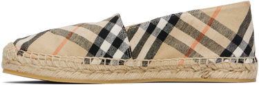 Oblečenie Burberry Burberry Check Mews Espadrilles Béžová | 8109180, 2
