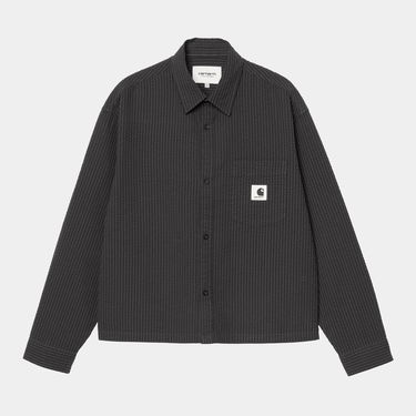 Košeľa Carhartt WIP Carhartt WIP Women's Toland Long Sleeve Shirt Čierna | I035132_3, 0