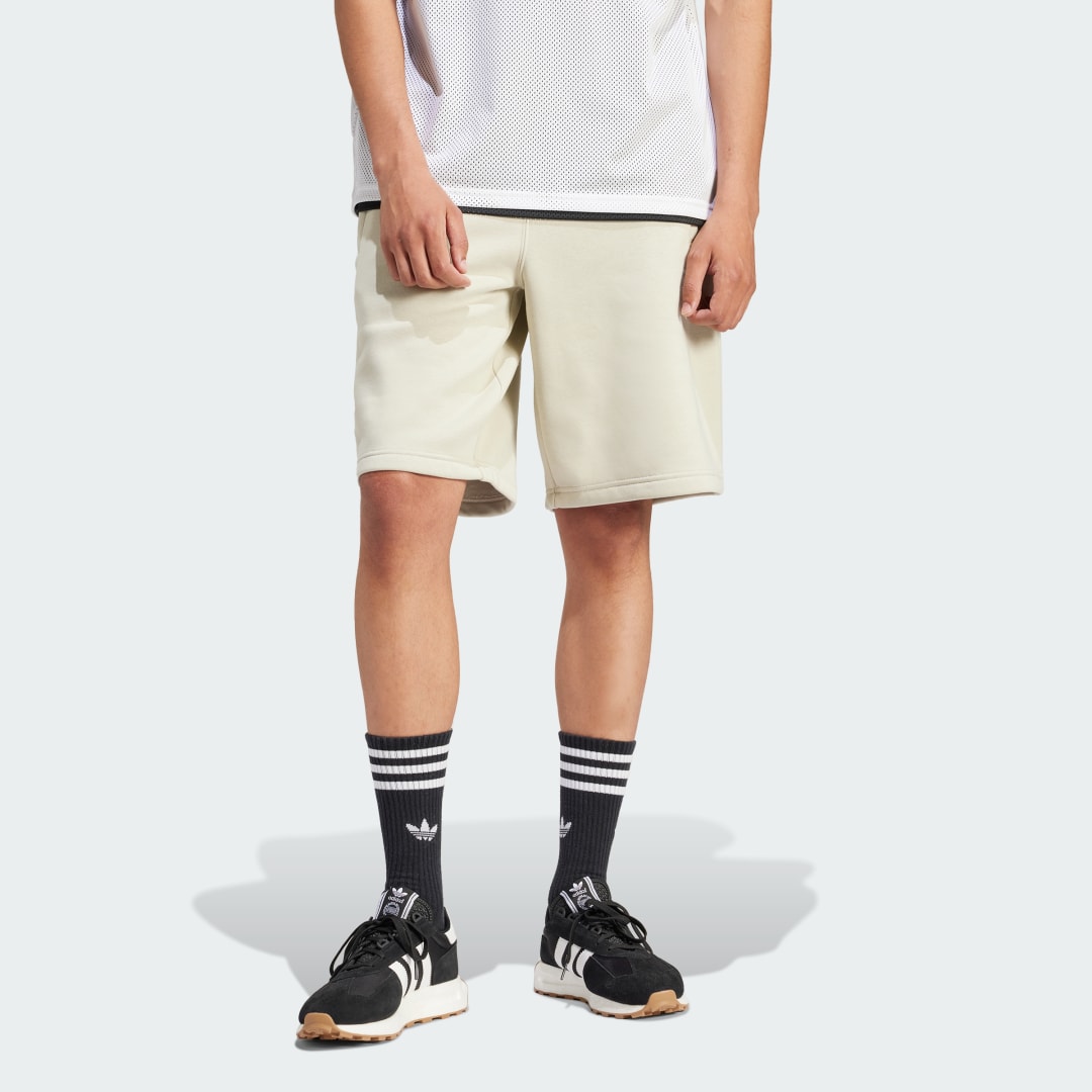 Šortky adidas Performance Trefoil Essentials Shorts Béžová | IR7813, 0