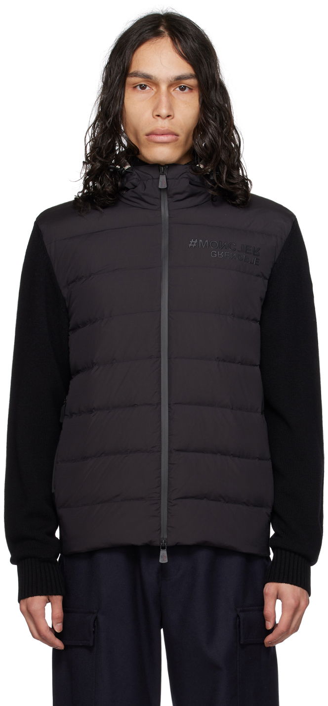 Bunda Moncler Paneled Down Jacket Čierna | I20979B00003M1122, 0