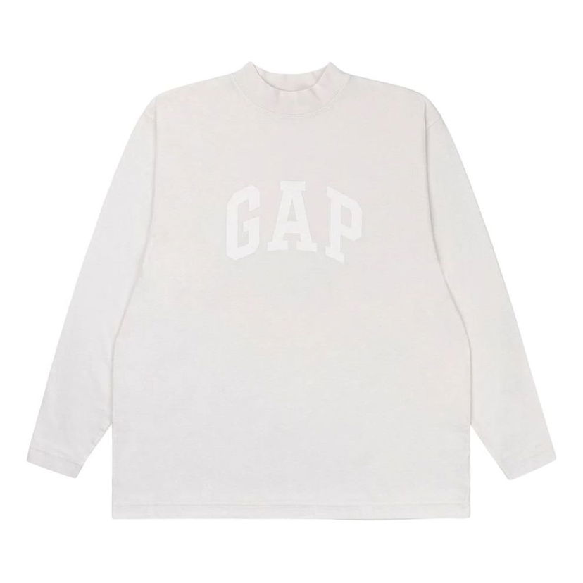 Tričko GAP Yeezy Gap Engineered By Balenciaga Long Sleeve T-Shirt Biela | 469671-00