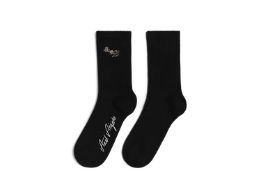 Ponožky AXEL ARIGATO Wes Embroidered Socks Čierna | X2245002, 1