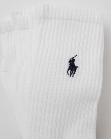 Ponožky Polo by Ralph Lauren Sports Sock - 3 Pack Biela | 449655211003, 2