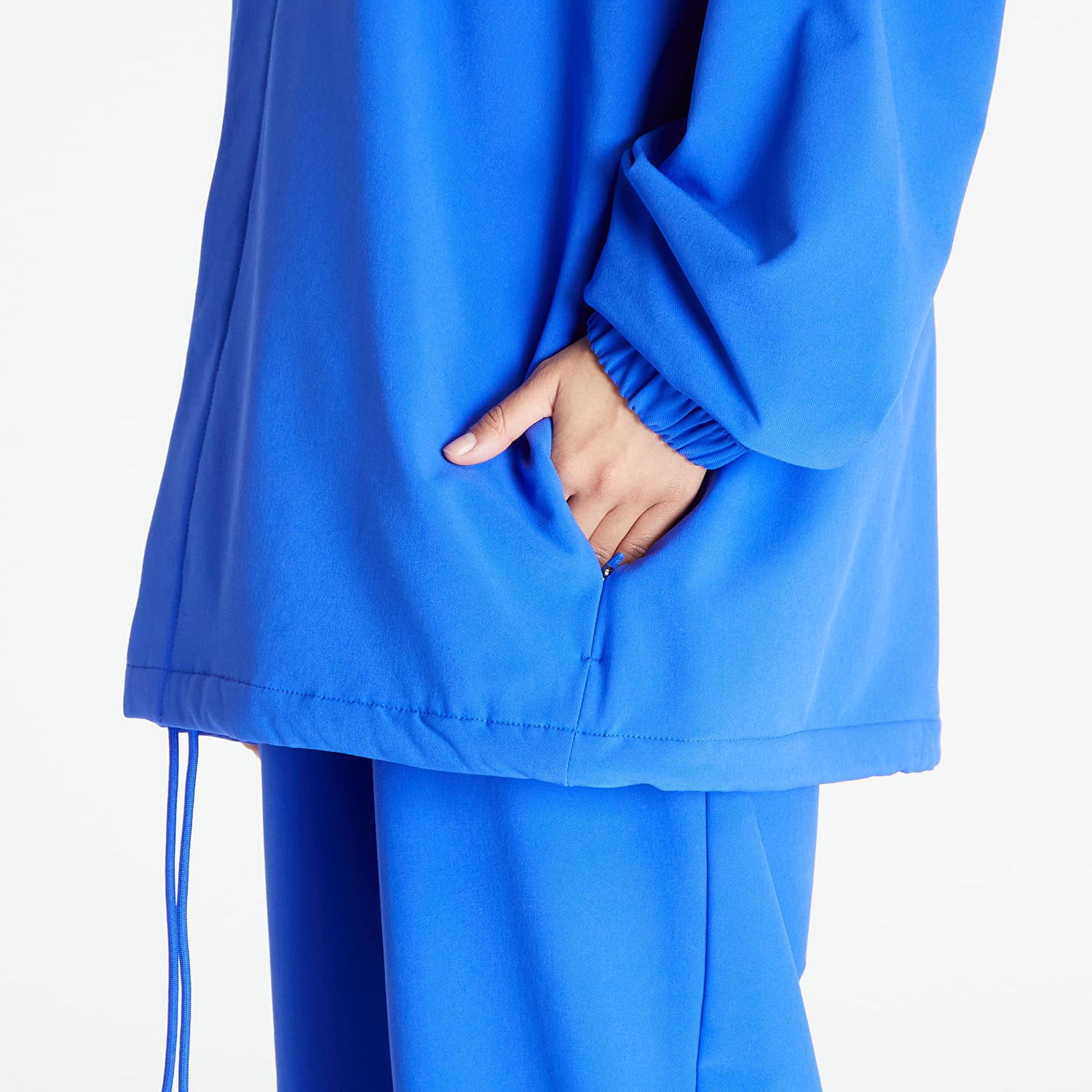 Bunda adidas Originals Adicolor Basketball Jacket UNISEX Lucid Blue Modrá | IW1633, 1