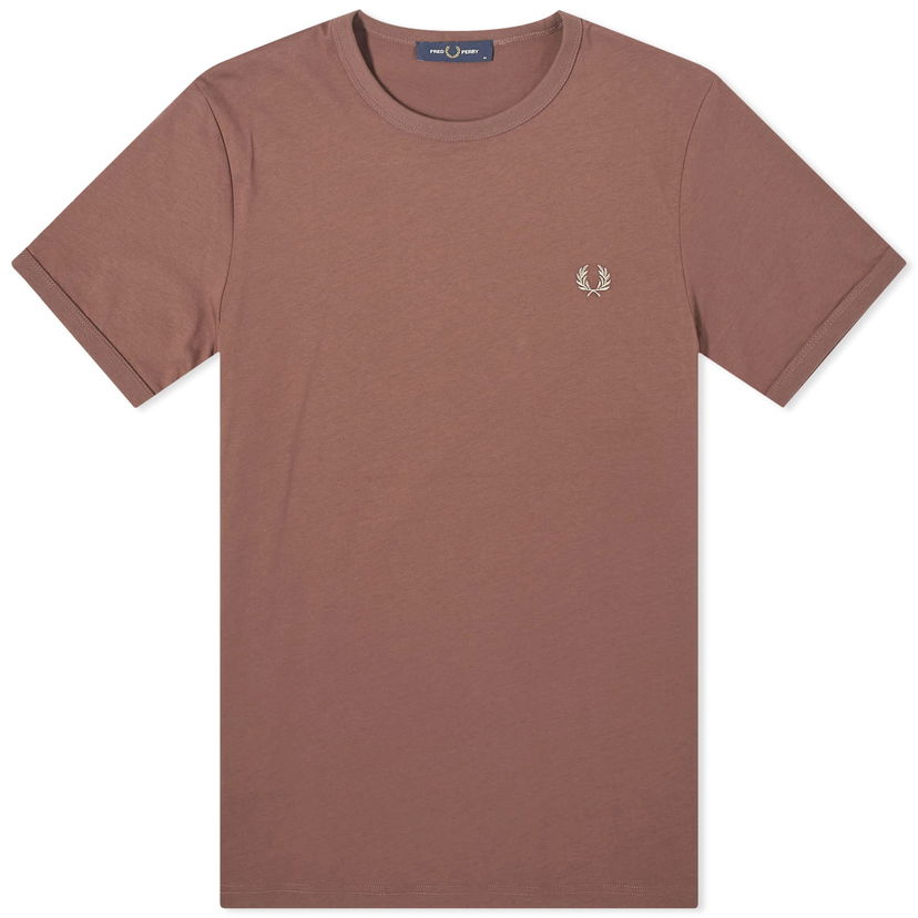 Tričko Fred Perry Ringer Hnedá | M3519-U85