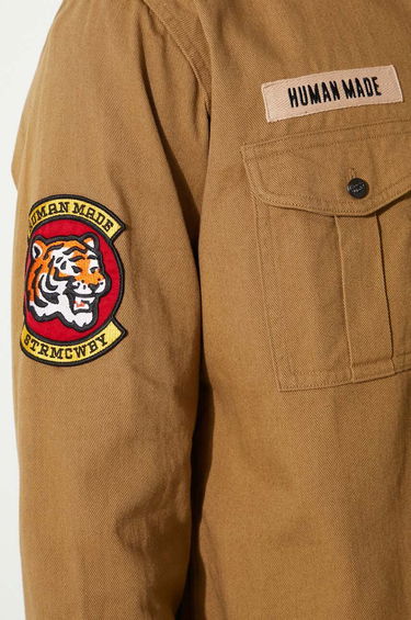 Košeľa Human Made Boy Scout Regular Fit Shirt Hnedá | HM27SH001, 5