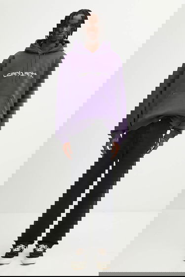 Mikina Carhartt WIP Carhartt WIP Hooded Carhartt Hoodie Fialová | I030547.38IXX, 4