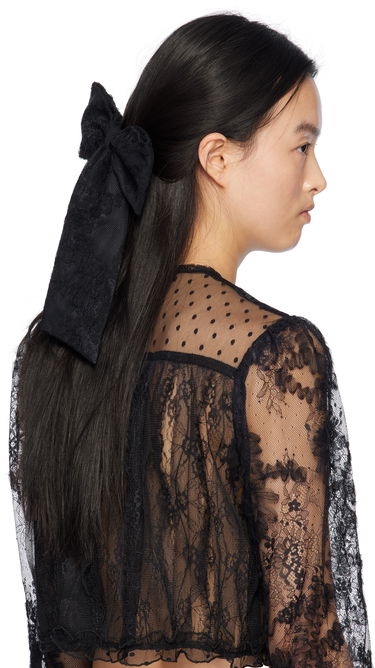 Šál Anna Sui Anna Sui Lace Bombo Bow Hair Clip Čierna | 1125M91, 2
