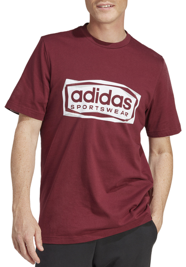 Tričko adidas Performance Sportswear Folded Graphic Vínová | im8303, 0