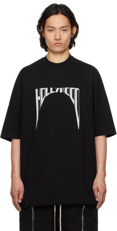 Tričko Rick Owens Rick Owens DRKSHDW Hollywood Jumbo T-Shirt Čierna | DU01E3274 RIGEP2, 0