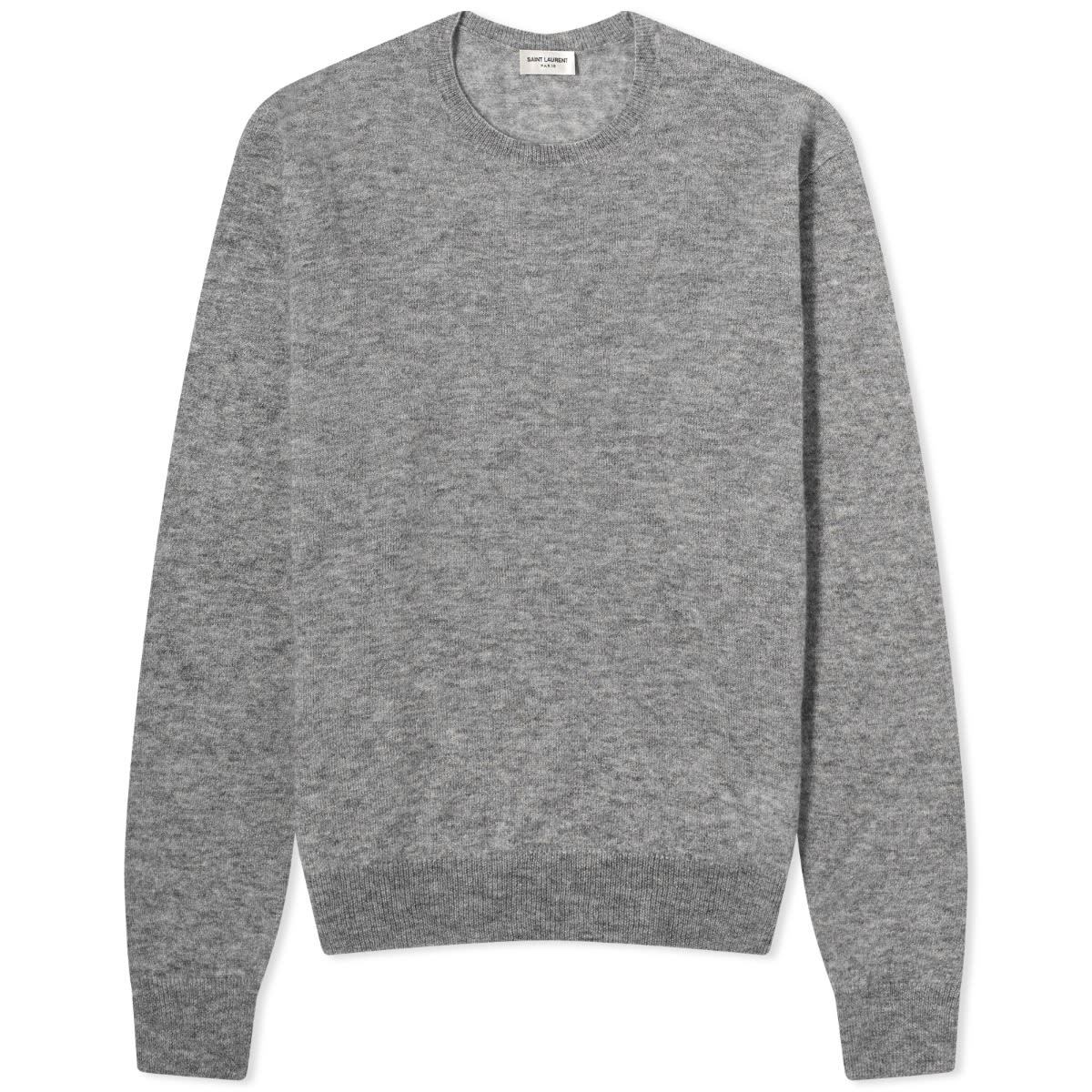 Sveter Saint Laurent Crew Neck Jumper Šedá | 780075Y76LZ-1403, 0