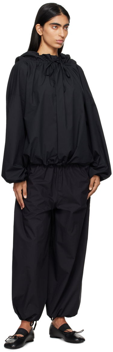Nohavice Baserange Black Point Wide Leg Trousers Čierna | TRPO-PO-WI24, 3