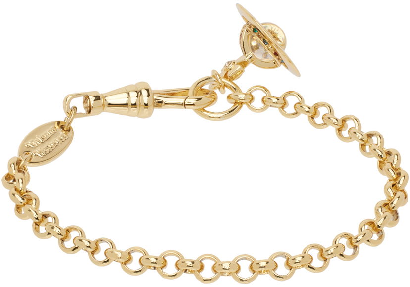 Náramok Vivienne Westwood Petite Orb Chain Bracelet Metalická | 61020057-02R001-CN