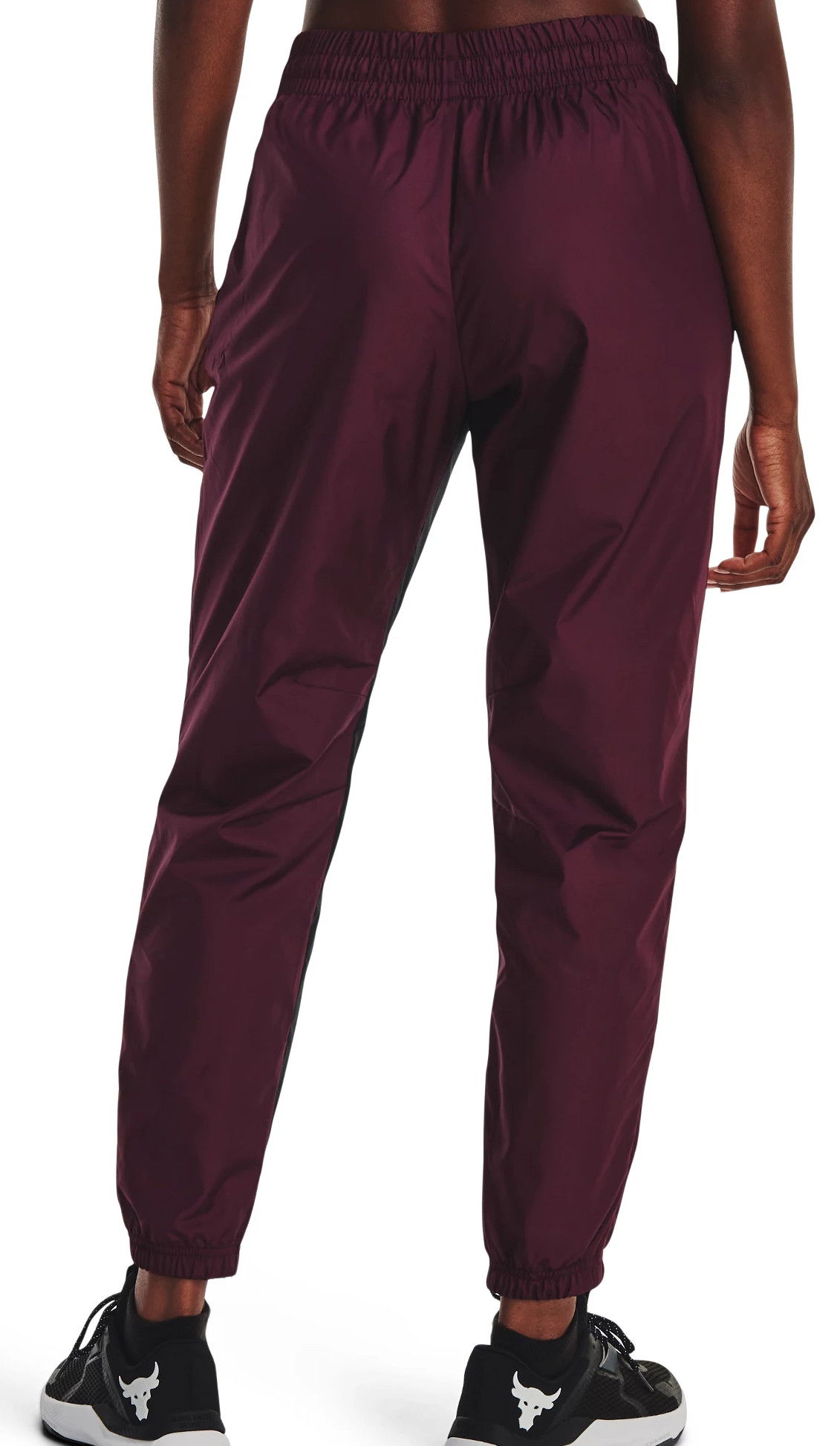 Tepláky Under Armour Project Rock Woven Pants Vínová | 1373607-600, 1