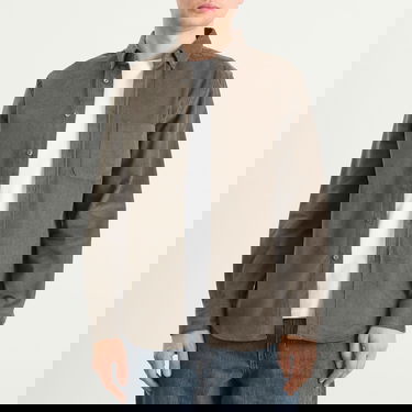 Košeľa Portuguese Flannel Lobo Button Down Corduroy Shirt Šedá | AW25051-GRY, 2