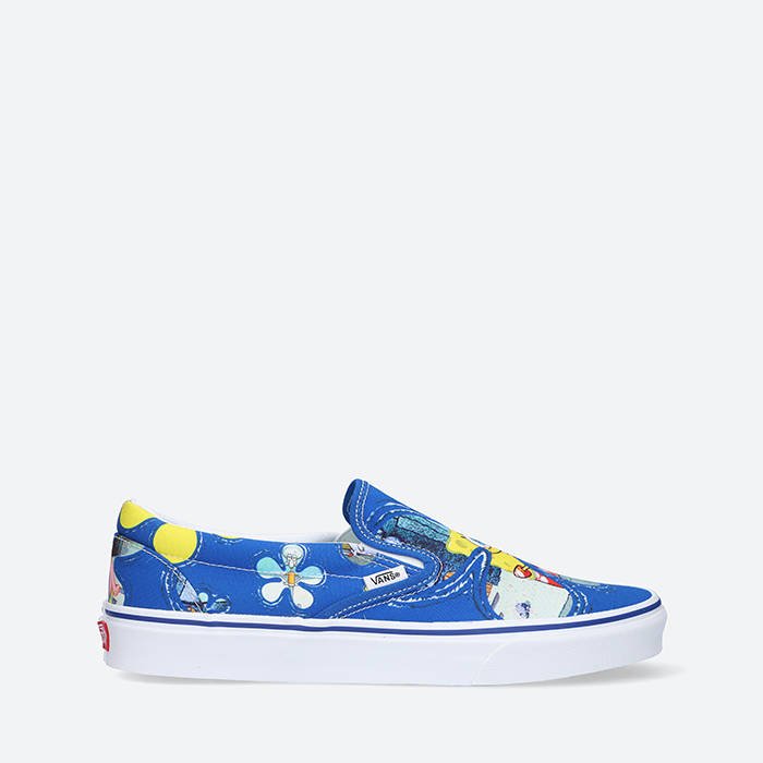 Tenisky a topánky Vans SpongeBob Classic Slip-On Modrá | VN0A33TBYZ1, 1