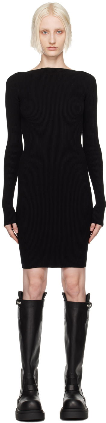 Šaty Rick Owens Black Porterville Al Minidress Čierna | RP02D3616 RIBVI, 0