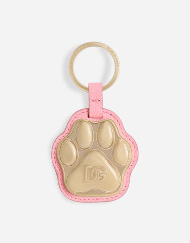 Kľúčenka Dolce & Gabbana Dolce & Gabbana Calfskin Paw Keychain Ružová | BD0019A645280400, 0