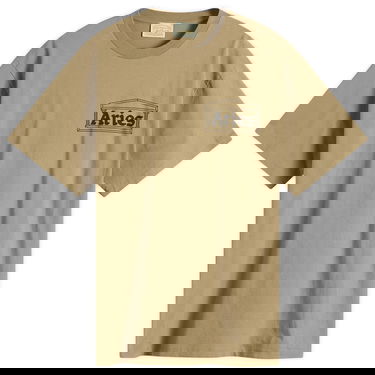Tričko Aries Aries Temple T-Shirt, Size Large Béžová | AR60000-KHK, 0