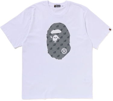 Tričko BAPE A Bathing Ape Cloud Head Monogram Big Ape Head T-Shirt XXXL Biela | 001CSJ201033I-WHT, 0