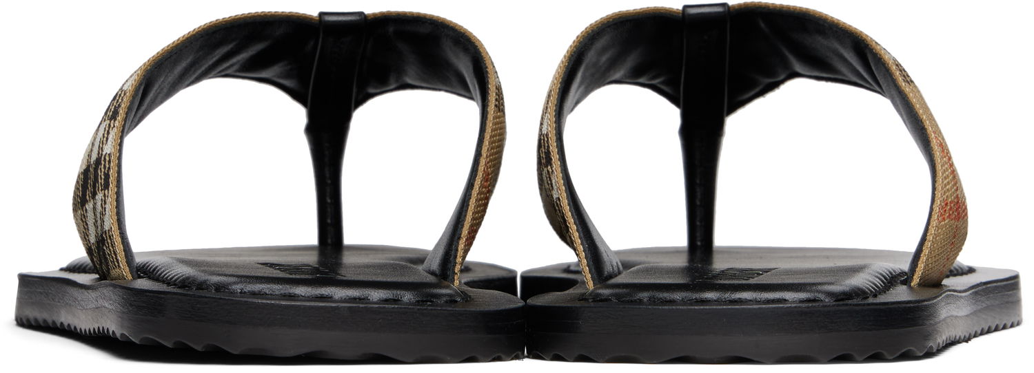 Tenisky a topánky Burberry Burberry Check Pavilion Sandals Béžová | 8109162, 1