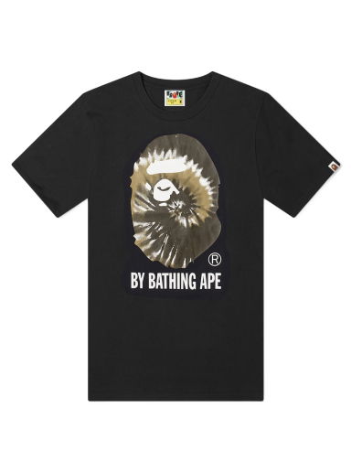 Tričko BAPE A Bathing Ape Tie Dye By Bathing Ape Tee Čierna | 001TEI801025M-BLK