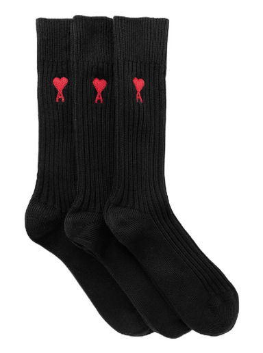 Ponožky AMI THREE PACK ADC SOCKS Čierna | 3666598015092