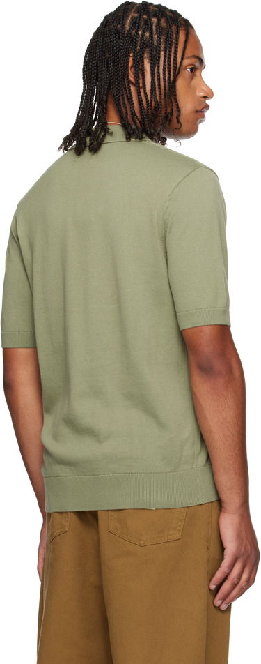 Polo tričko Fred Perry Fred Perry Knitted Pointelle Polo Zelené | K9749, 2