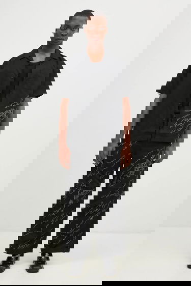 Nohavice Maharishi Embroidered Pants Dpm: Sparse Bonsai Snopants Čierna | 5340.BLACK, 4