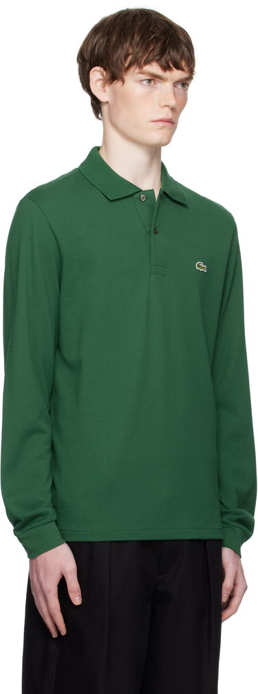 Polo tričko Lacoste POLO CLASSIQUE L.12.12 À MANCHES LONGUES Zelené | L1312-132, 2