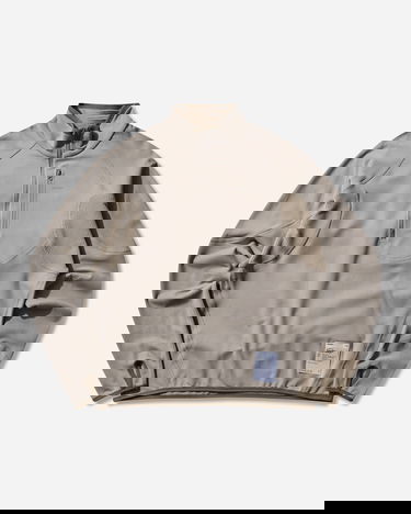 Mikina Satisfy GhostFleece Half-Zip Sweatshirt Béžová | 21005 81401, 0