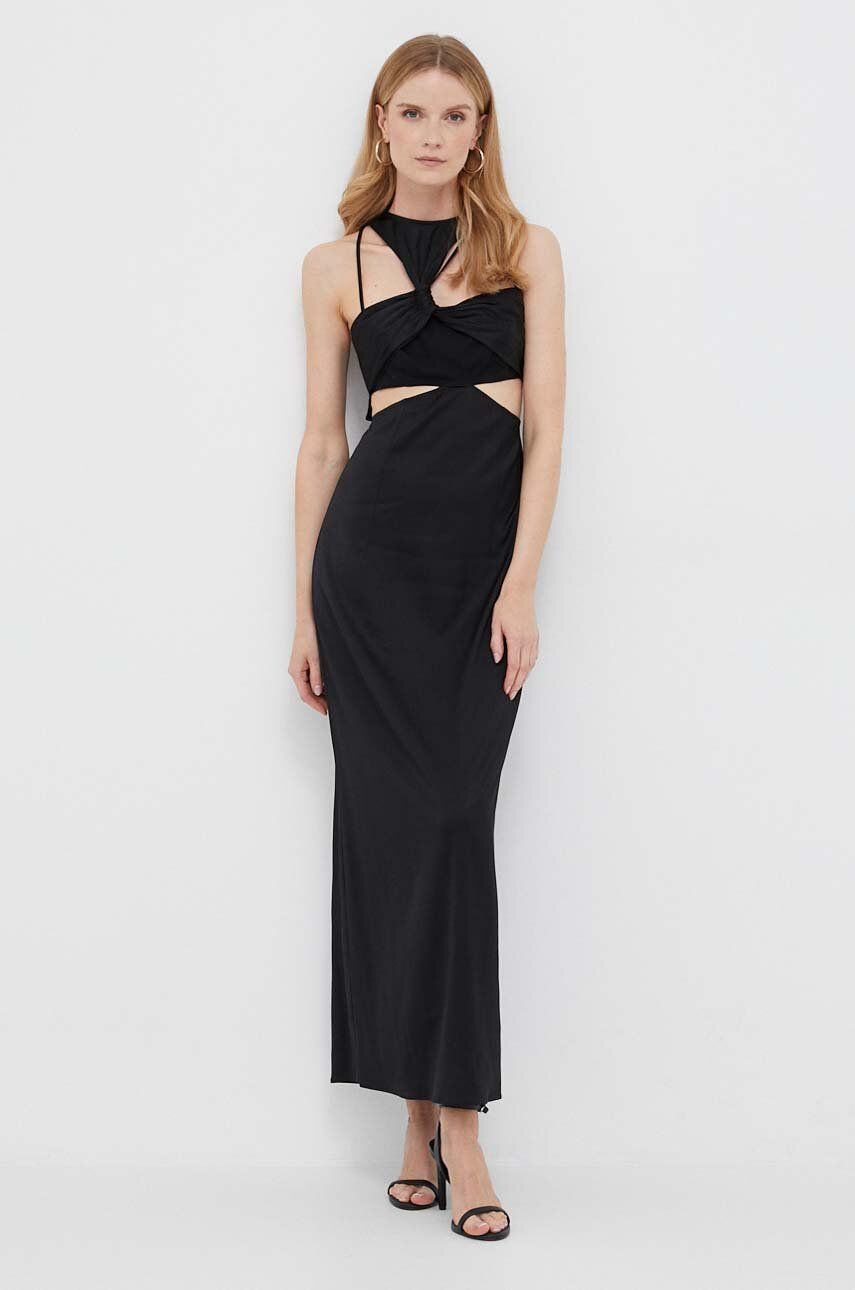 Šaty CALVIN KLEIN Maxi Dress Čierna | K20K206191, 0