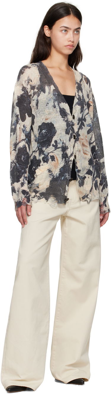 Sveter R13 R13 Boyfriend Floral Cardigan Rôznofarebný | R13WY200-Y228A, 3