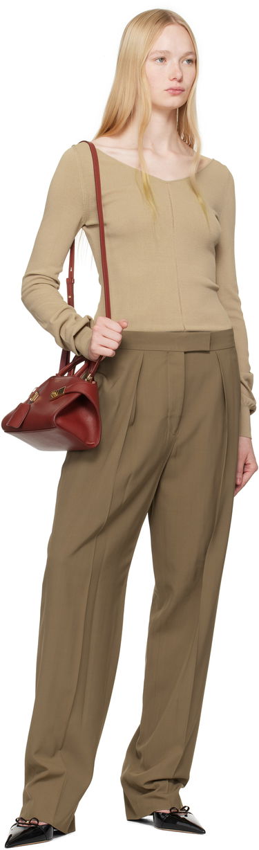 Kabelka FERRAGAMO Ferragamo Hug XS Top Handle Bag Vínová | 784118, 3