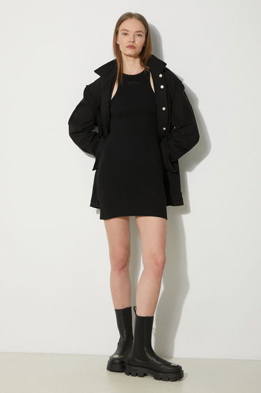 Šaty VETEMENTS VETEMENTS Racing Mini Dress Čierna | WE64DR440B, 1