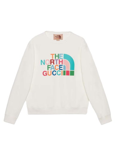 Mikina Gucci x The North Face Sweatshirt Biela | 626990 XJDTY 9275
