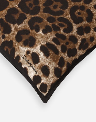 Home decor Dolce & Gabbana Leopard Print Canvas Small Cushion Rôznofarebný | TCE001TCAA6UL003, 2
