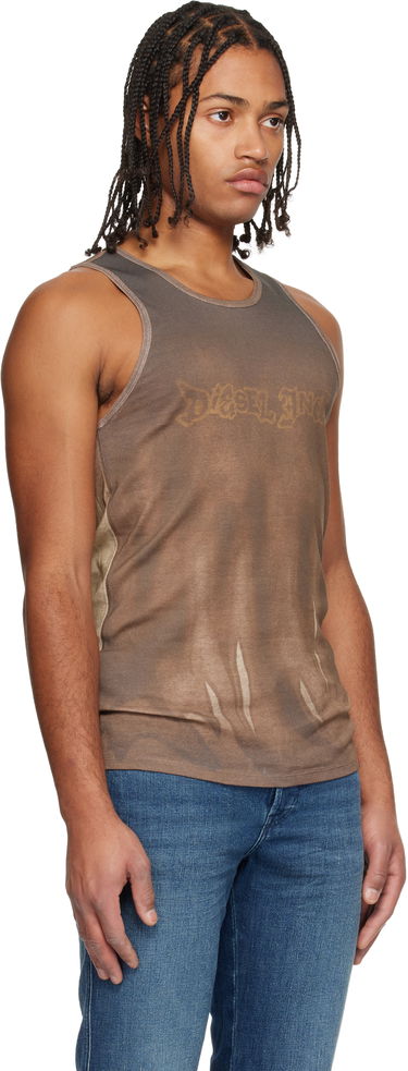 Tielko Diesel T-Lifty-Show Tank Top Hnedá | A21618-0WICL-7EUA, 1