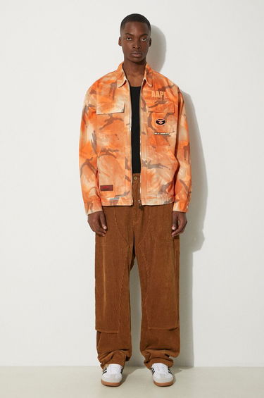 Bunda AAPE by A Bathing Ape AAPE By A Bathing Ape Camo Print Jacket Oranžová | AAPLJM7644XAM, 1