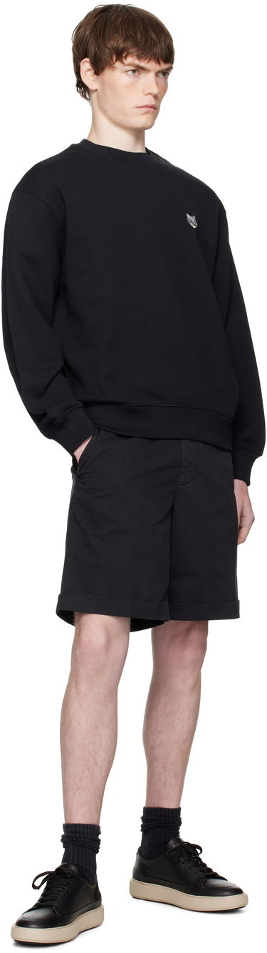Mikina MAISON KITSUNÉ Maison Kitsuné Fox Head Comfort Sweatshirt Čierna | PM00304KM0341, 3