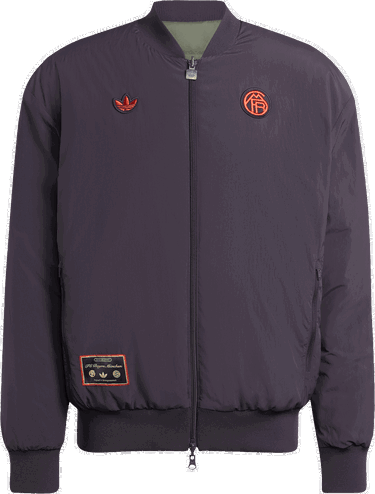 Bomber bunda adidas Originals FC Bayern Munich Icon Bomber Jacket Zelené | jm9434, 1